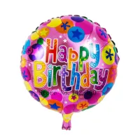 1 pcs Birthday Mylar Balloon