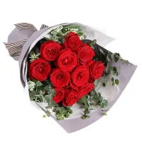 12 red rose bouquet send to manila