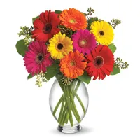 send gerberas in vase to philippines