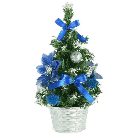 send 45cm blue small table top christmas tree to manila philippines