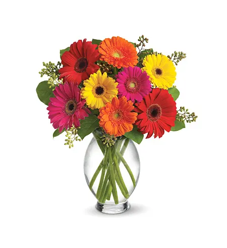 send gerberas in vase to philippines